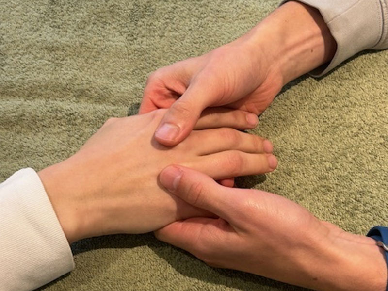 Handtherapie uitgevoerd door Impakt Kiné, Essen - Wuustwezel